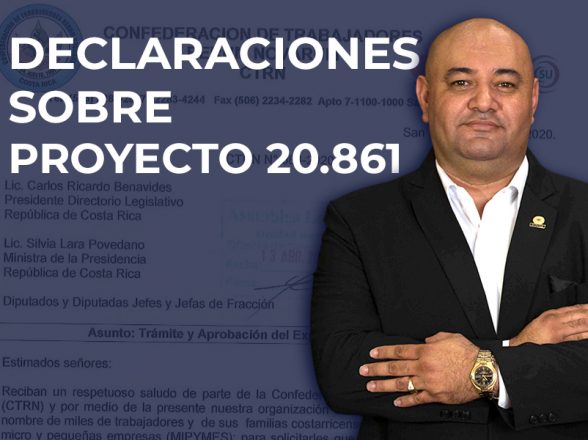 Declaraciones Lenin Hernández Navas sobre proyecto 20.861